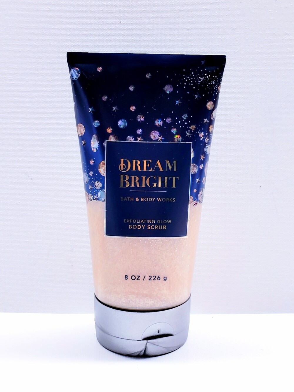 Bath & Body Works DREAM BRIGHT Exfoliating glow Body Scrub, 8 Oz/226 g.